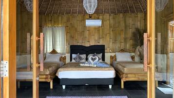 Kamar Keluarga, pemandangan pantai | Wi-Fi gratis