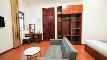 Suite, Stadtblick | Wohnbereich