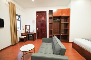 Suite, Stadtblick | Wohnbereich