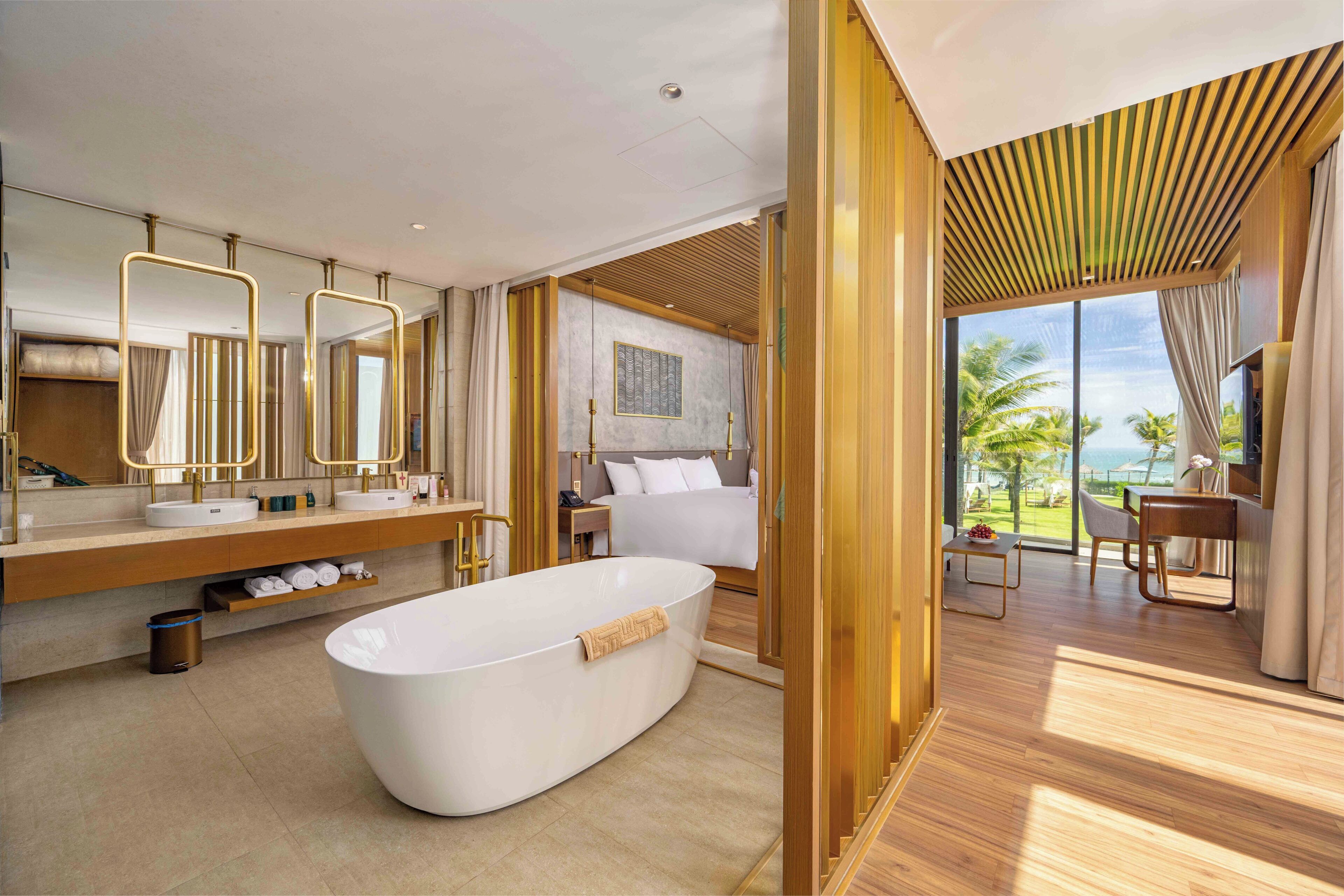 Deluxe Villa, Ocean View | Bathroom