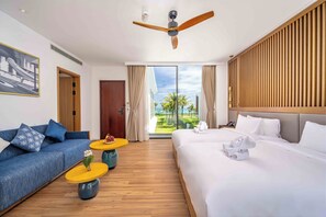 Deluxe villa, kilátással az óceánra