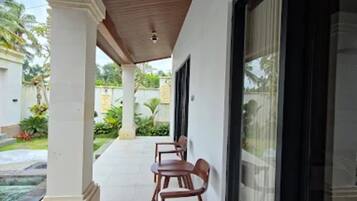 Deluxe dubbelrum | Terrass/Patio