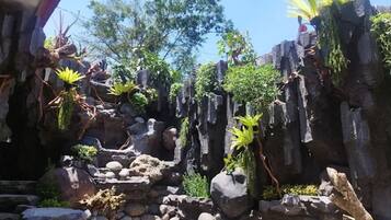 Utsikt mot trÀdgÄrden