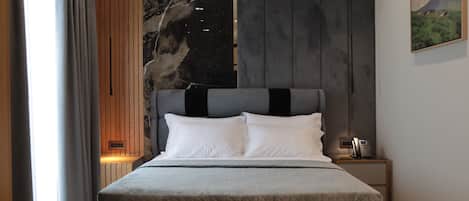 Standard-Doppelzimmer, 1 Queen-Bett, Balkon, Stadtblick