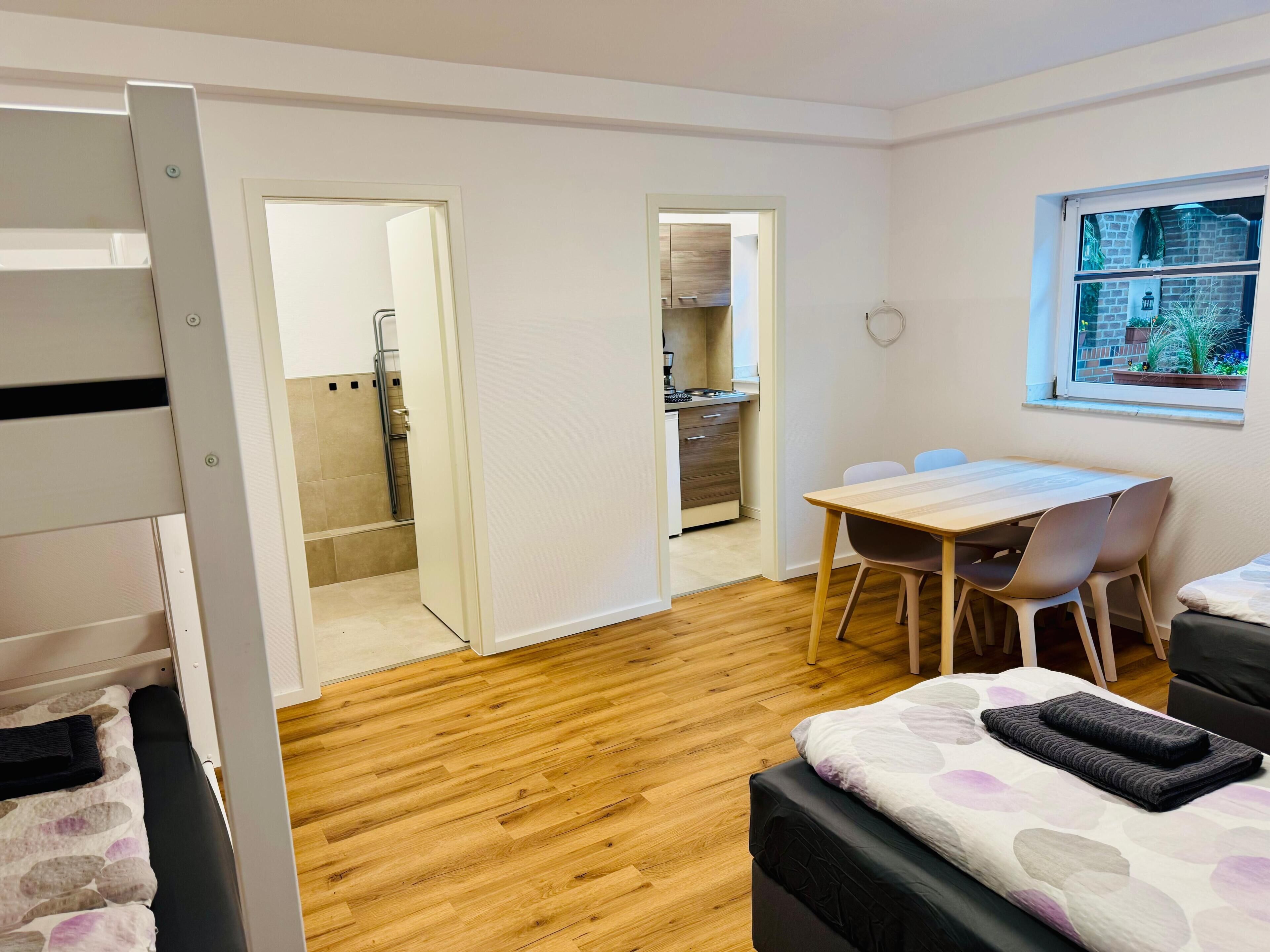 1 bedroom, WiFi, bed sheets