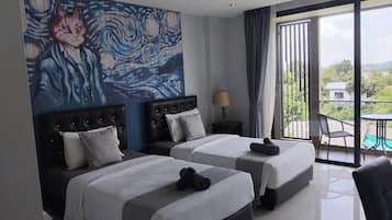 Deluxe Twin Room, Non Smoking, Garden View