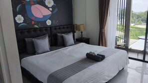 Quarto luxo, 1 cama Queen, para não fumantes, vista para o jardim