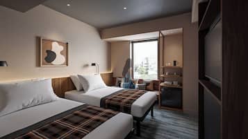 Standard Twin Room, Non Smoking (with Sofa Bed) | Free WiFi
