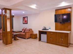 Premium-dobbeltværelse | Opholdsområde