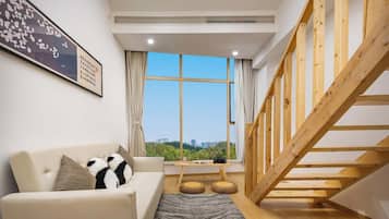 Dúplex familiar, vista a la ciudad