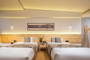 Senior Twin Room, City View - Dujiangyan Gongzuo Private HotSpring Inn (Chengdu)