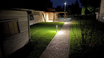 Overnattingsstedets uteområder