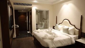 Quarto casal ou duplo luxo, vista para a cidade