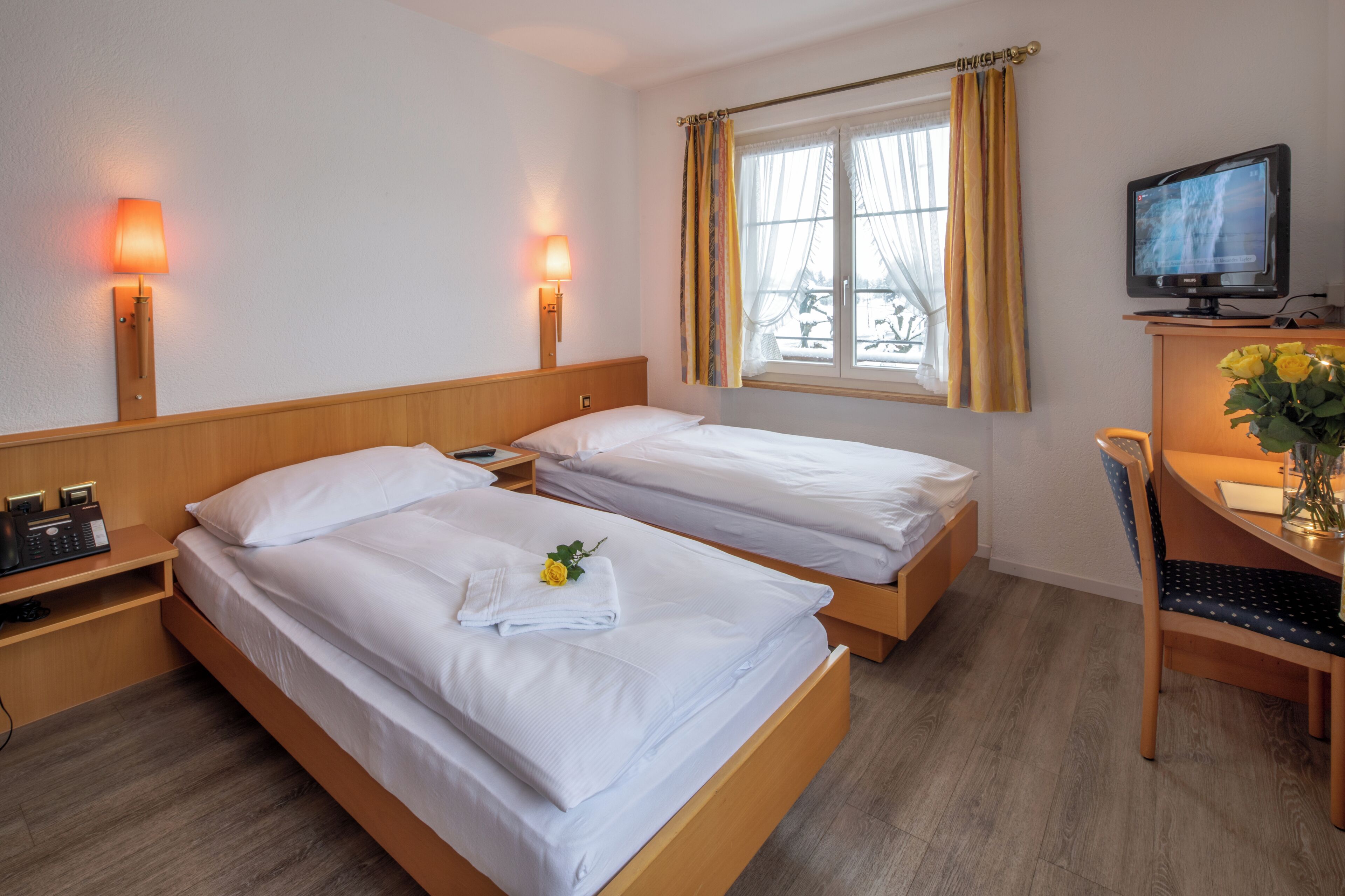 双人房, 2 张单人床