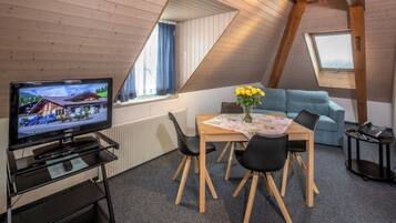 Spiseområde på rommet