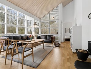 TV, fireplace - "Aarre" - 1km from the sea by Interhome (Hasle)