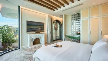 Suite, uitzicht op rivier