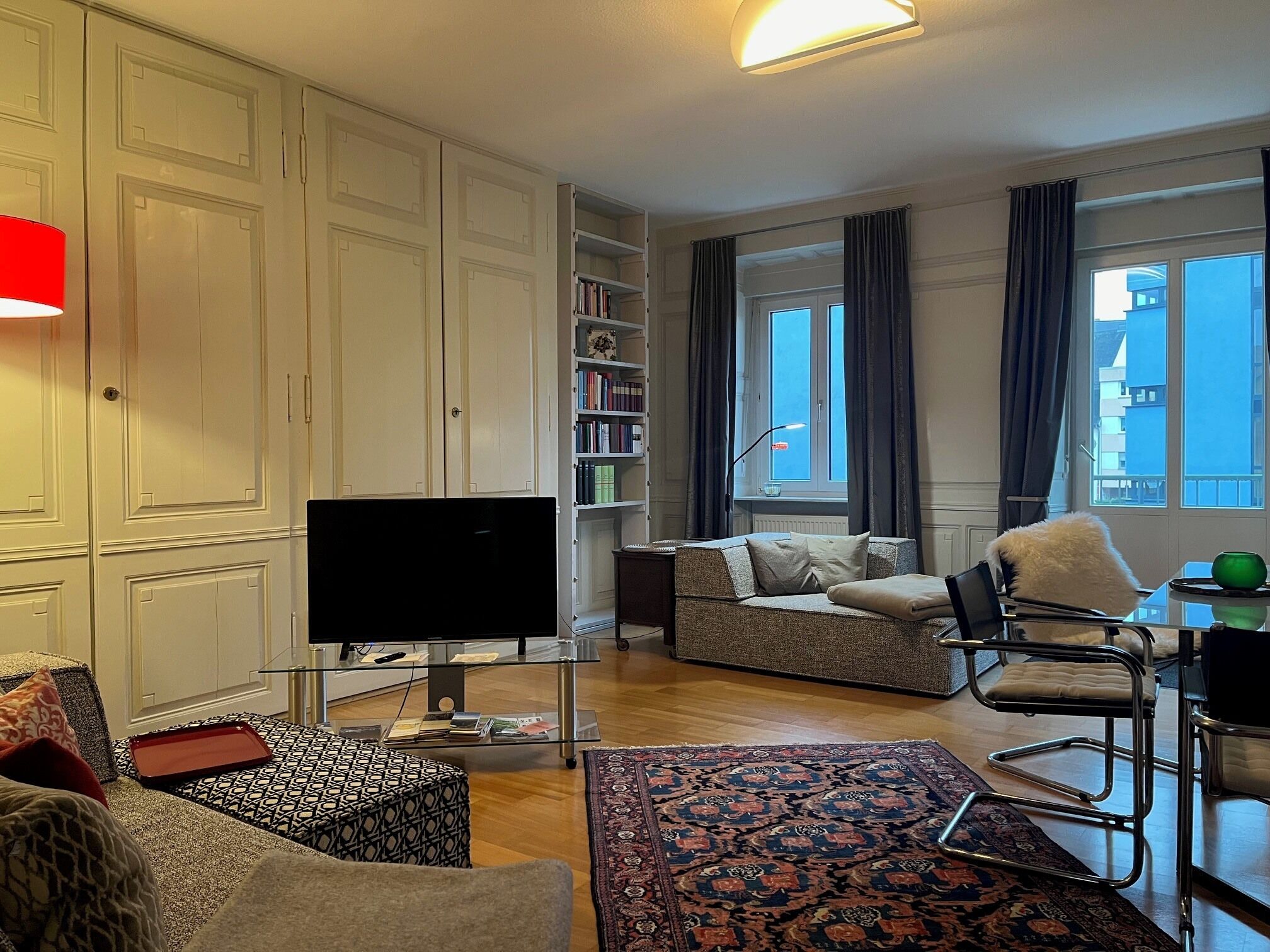 Superior Apartment, Balcony, Courtyard View | Living area