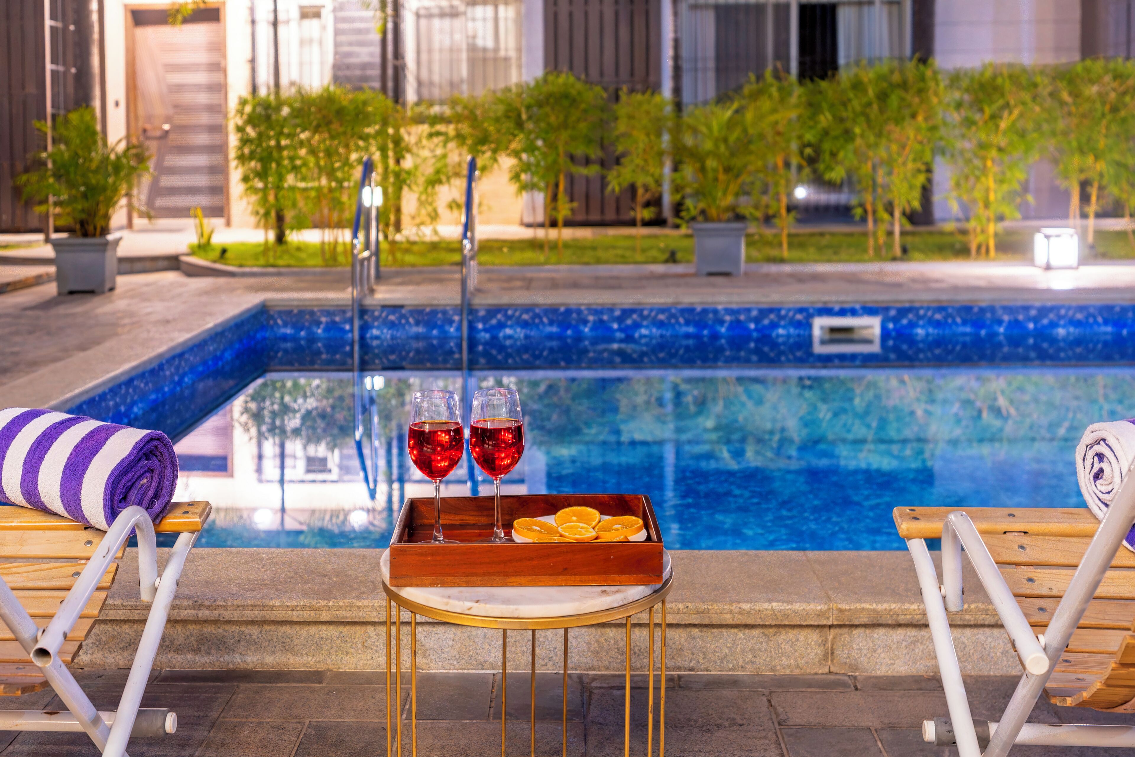 Outdoor pool