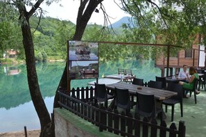 Double or Twin Room, Lake View | Outdoor dining