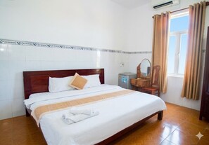 Quarto casal, vista para o jardim