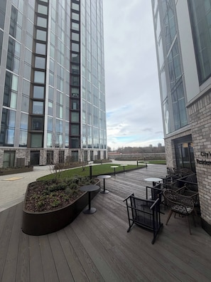 Apartment, 2 Bedrooms, Accessible | Outdoor dining - Stylish Park-facing Retreat in Central Manchester (Manchester)