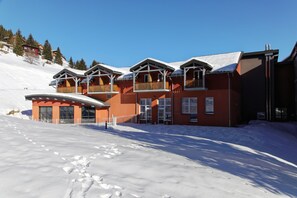 Overnatningsstedets facade