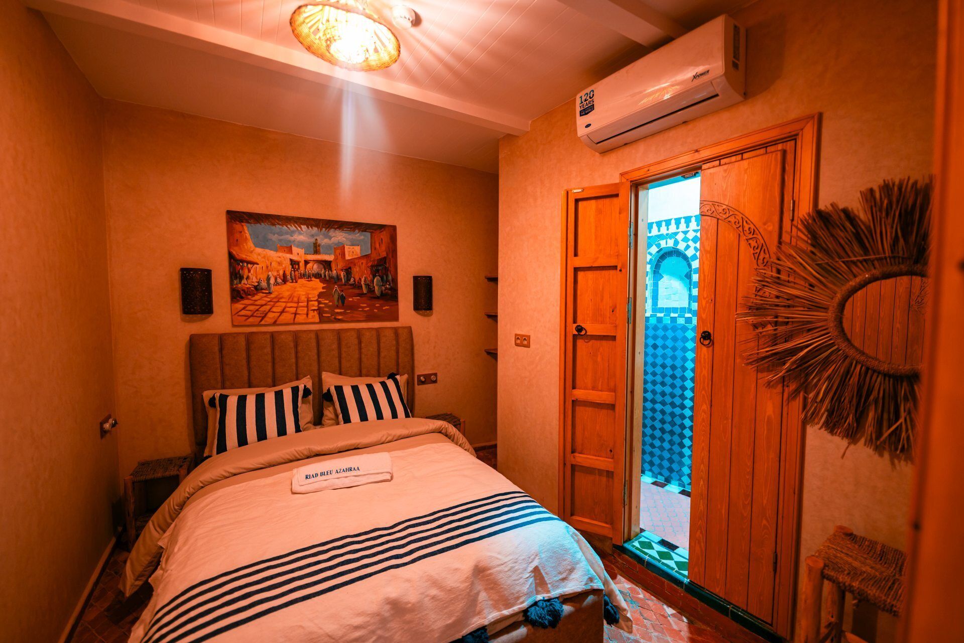 Quarto casal standard, vista para o pátio | Wi-Fi de cortesia