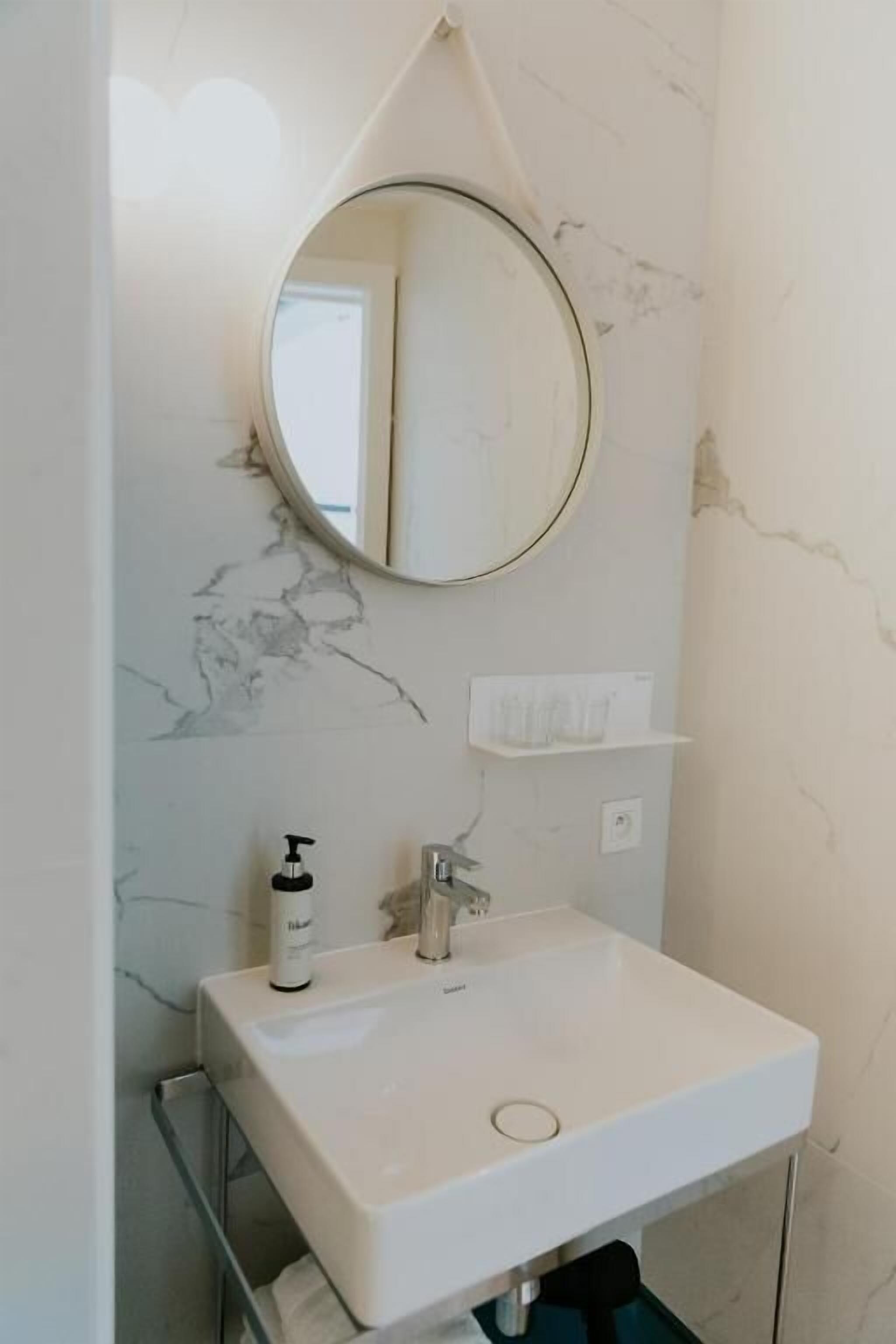 Doppelzimmer, Klimaanlage, Parkblick | Badezimmer