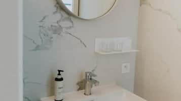 Doppelzimmer, Klimaanlage, Parkblick | Badezimmer