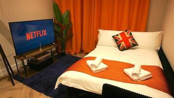 1 Schlafzimmer, Bügeleisen/Bügelbrett, Internetzugang, Bettwäsche