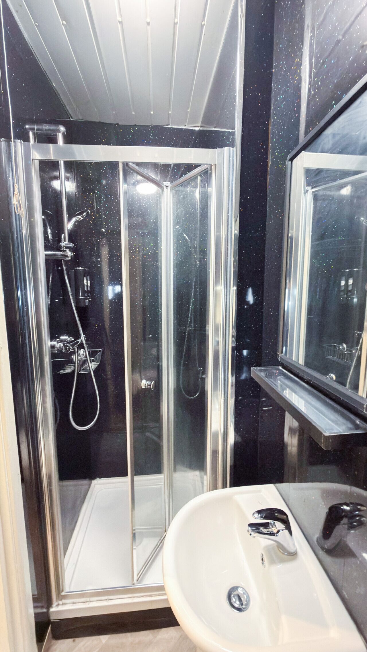 Hair dryer, towels