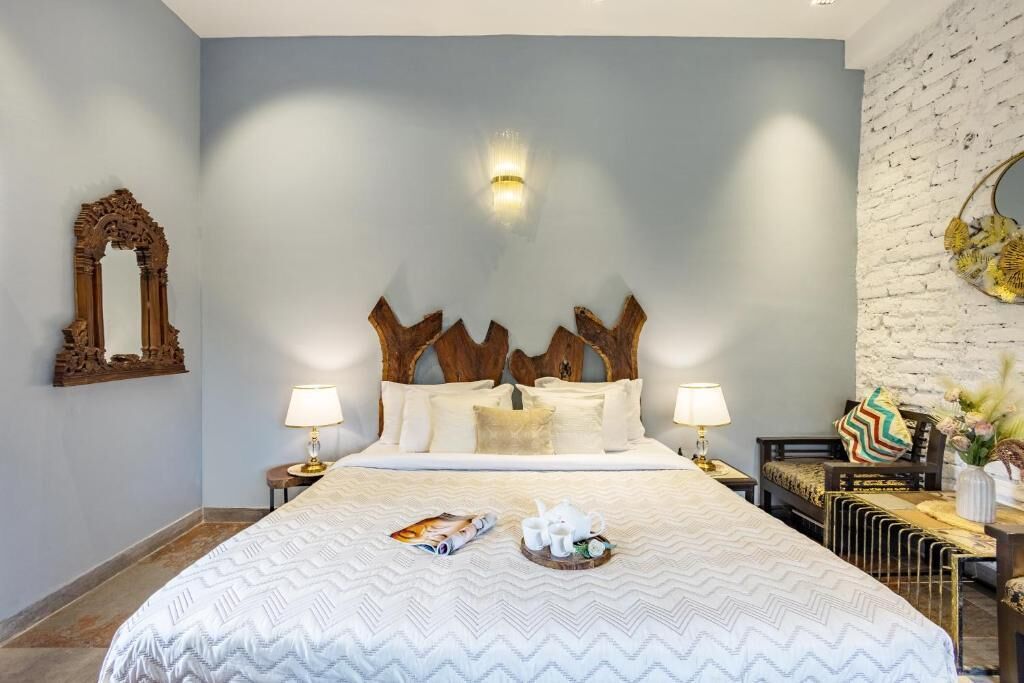 Cottage tiện nghi đơn giản, quang cảnh sân vườn