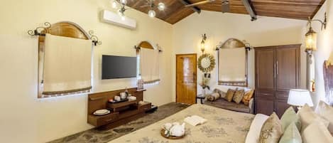 高級平房, 庭園景