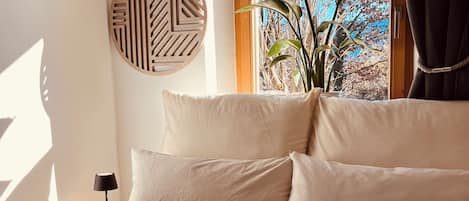 2 bedrooms, iron/ironing board, travel crib, WiFi