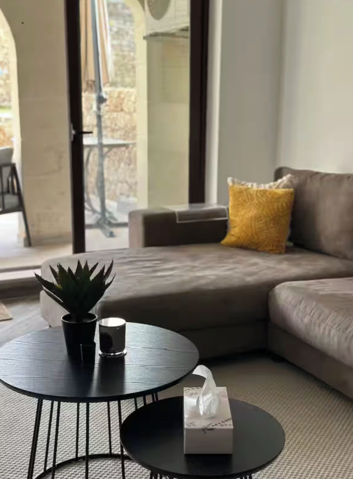 Apartment, Garden View | Living area