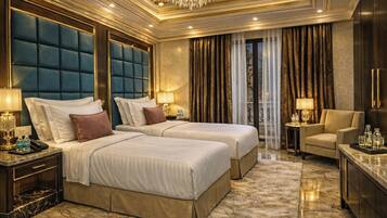 Habitación Deluxe con 1 cama doble o 2 individuales, vistas a la ciudad | Spa