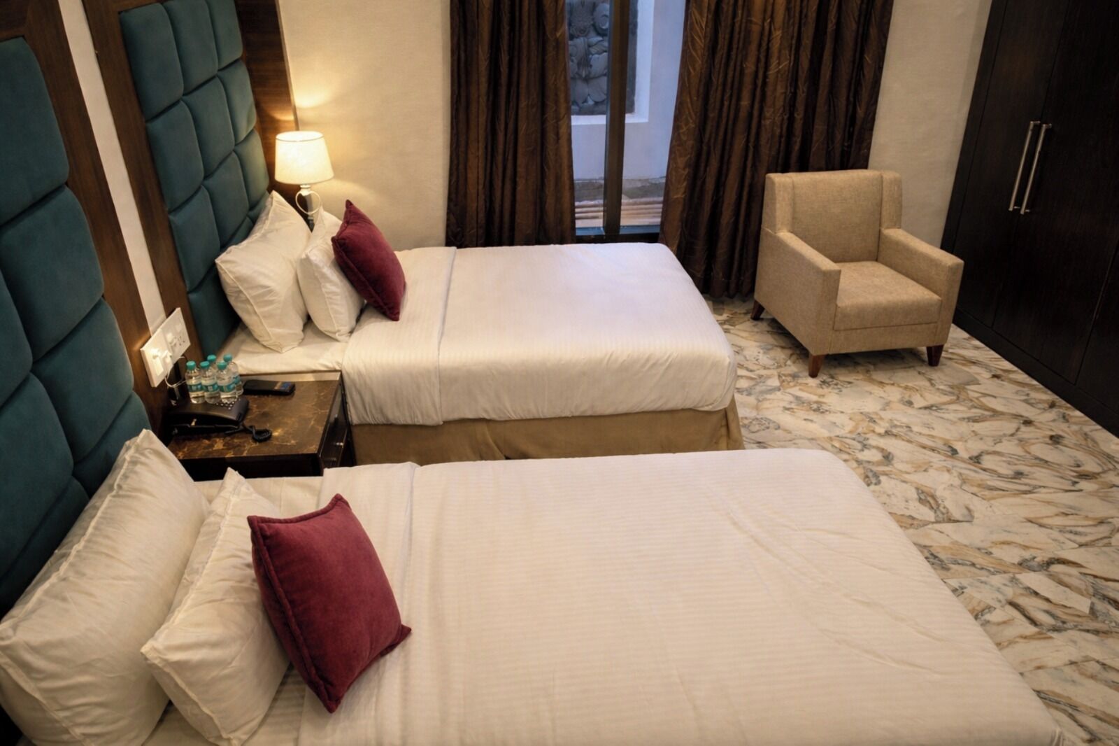 Habitación triple Deluxe, vistas a la ciudad