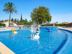 Pool - Mobile home, AC, pets welcome - 6 guests (Saint-Cyprien)