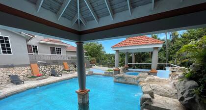 3-bedroom luxurious house in Kingston with pool, private parking free WiFi