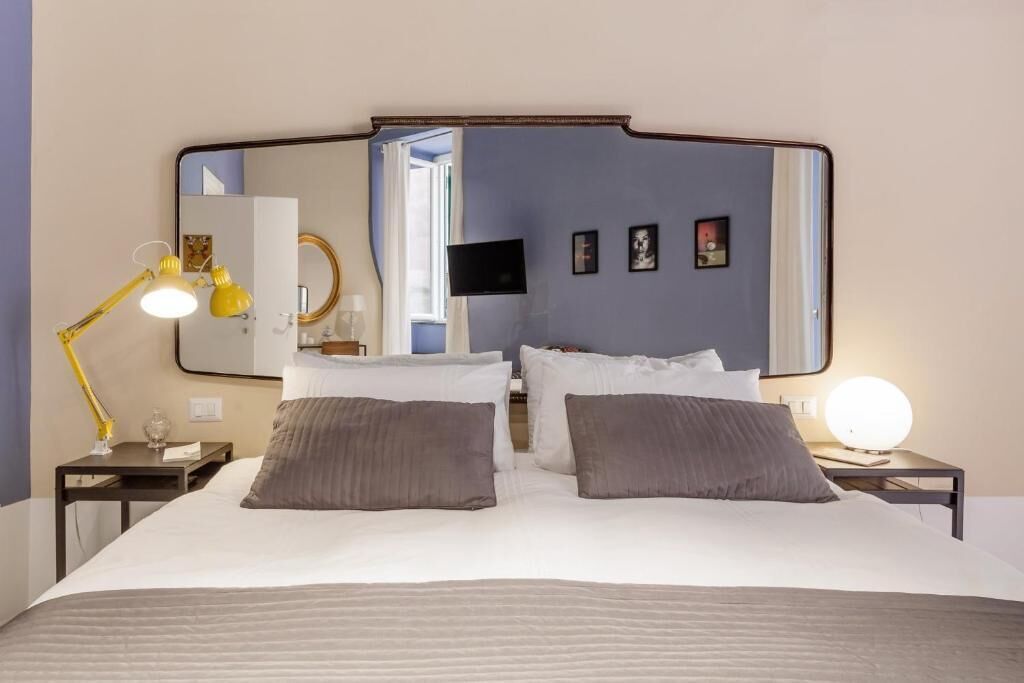 Comfort-Doppelzimmer, Balkon, Stadtblick | Zimmersafe, Verdunkelungsvorhänge, Bügeleisen/Bügelbrett