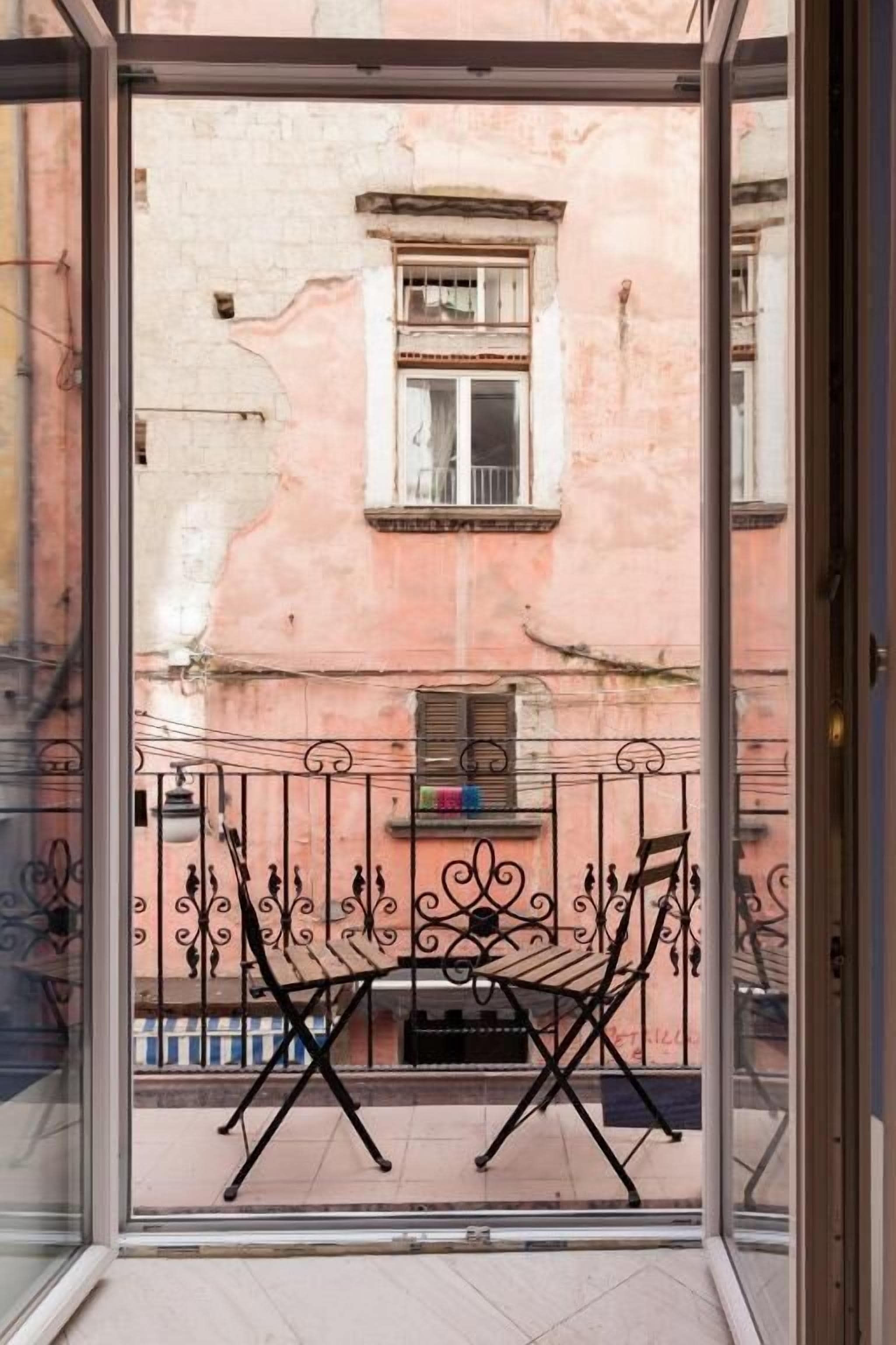 Doppia Comfort, balcone, vista città | Interni
