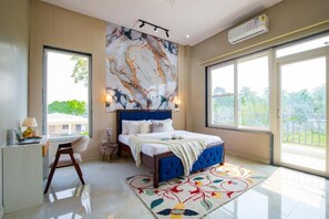 Biệt thự Deluxe, ban công, quang cảnh vườn | Bàn ủi/dụng cụ ủi quần áo, truy cập Internet không dây miễn phí 