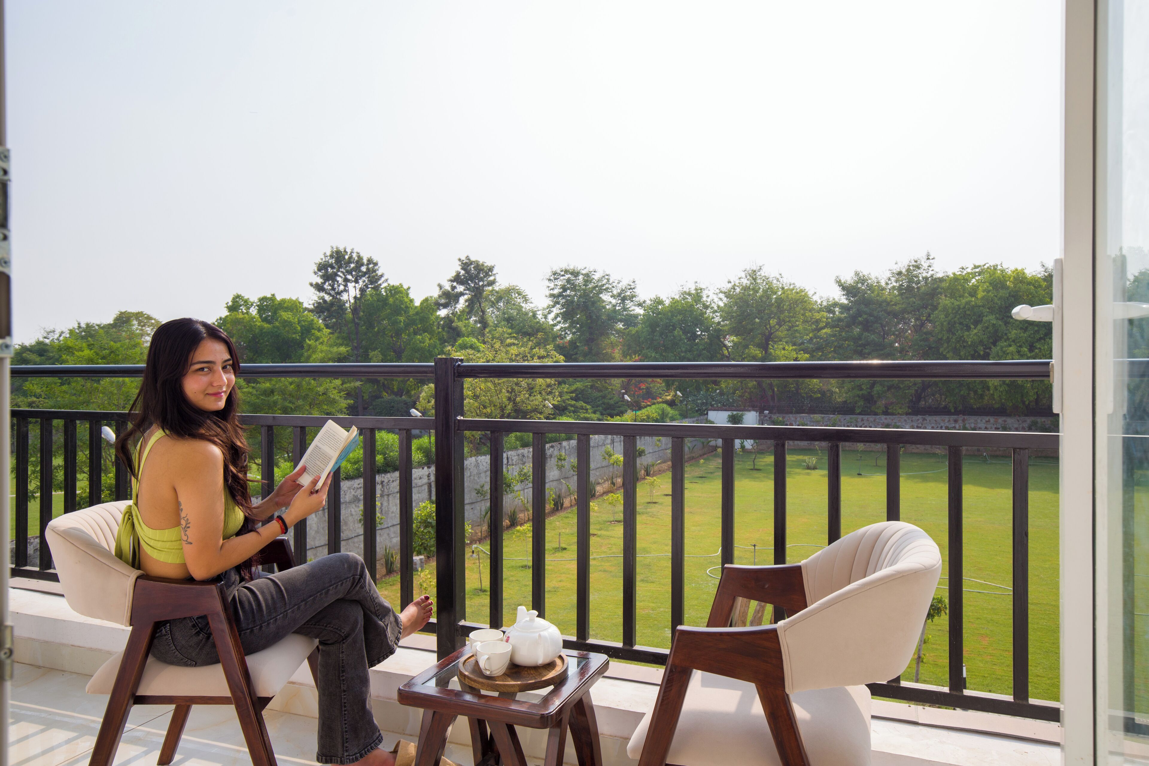 Deluxe Villa, Balcony, Garden View | Property grounds