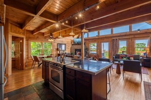 Interior - New 3BR | Incredible Views | Hot Tub | Game Loft (Gatlinburg)