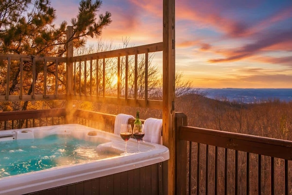 The perfect spot to unwind after a day in the mountains.
