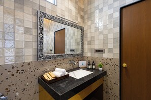 Bathroom - ELIVAAS Terra Estate Villa & suite (Banadiya)