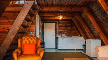 Superior-Bungalow | Wohnbereich