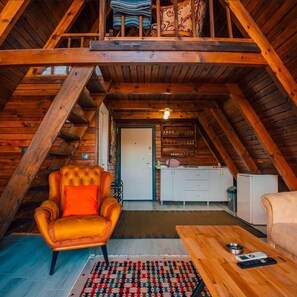 Superior-Bungalow | Wohnbereich