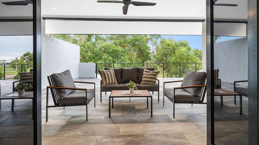 Zen Monarch Family Luxury Retreat Pool BBQ